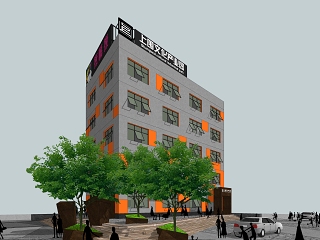 文化产业园 活动中心 建筑改造设计