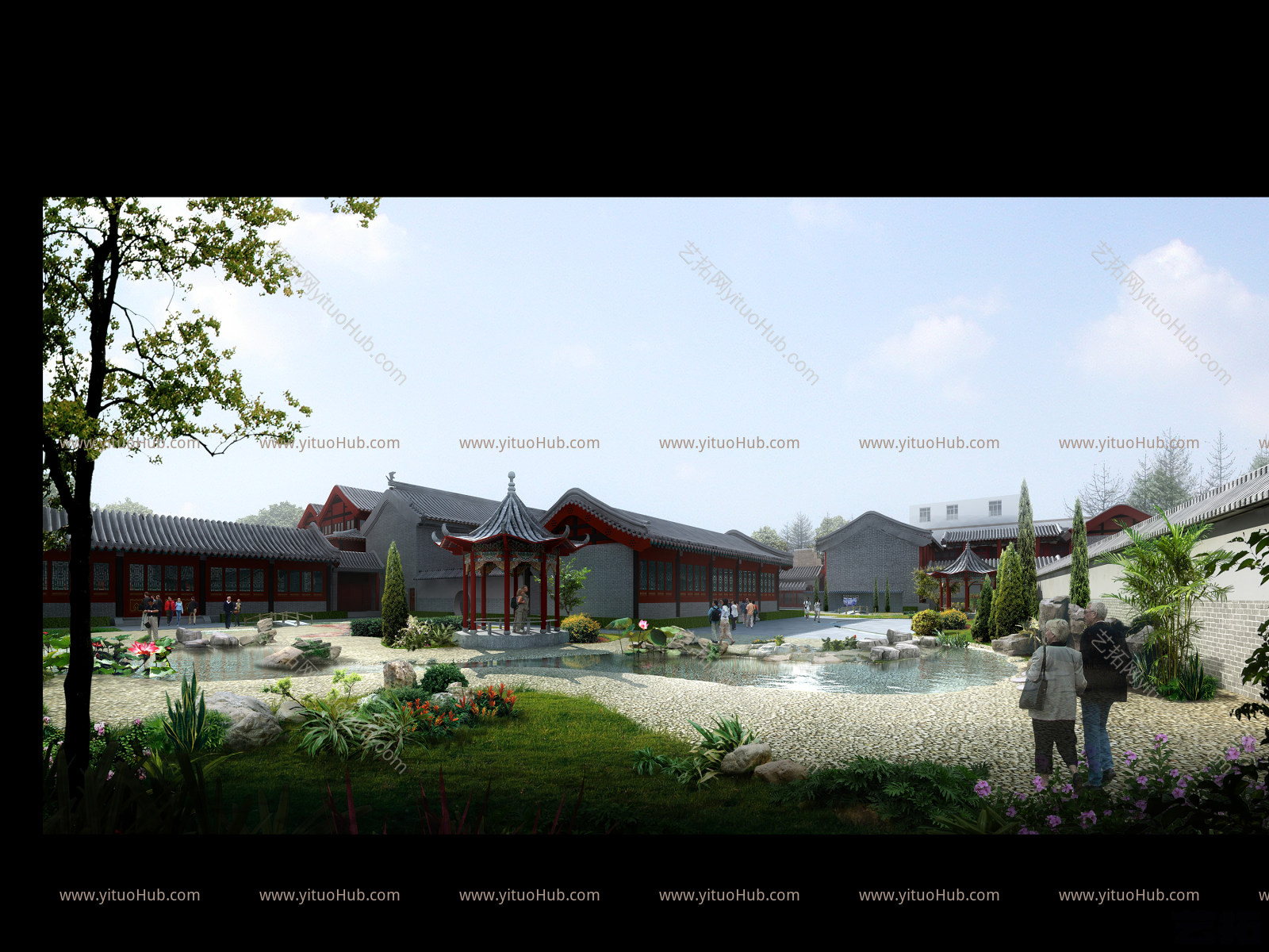 中式四合院