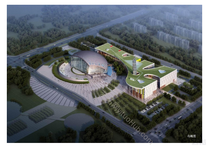溧水文化艺术中心建筑方案设计