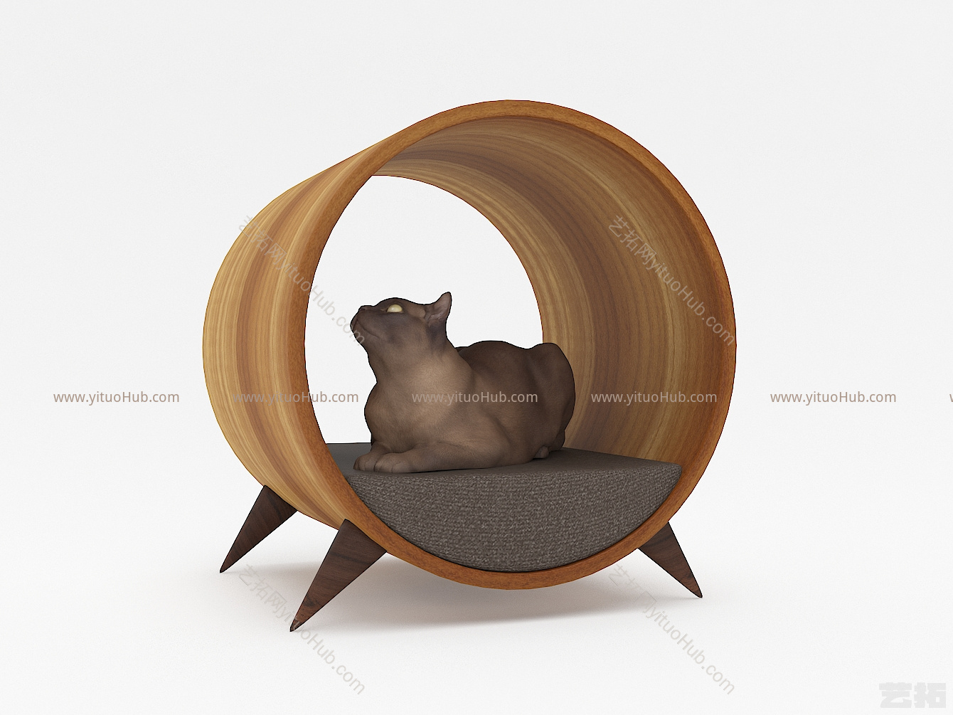 现代猫爬架