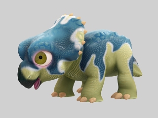 现代恐龙3D模型