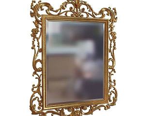 简欧欧式镜模型