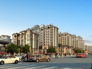 商业街区效果图