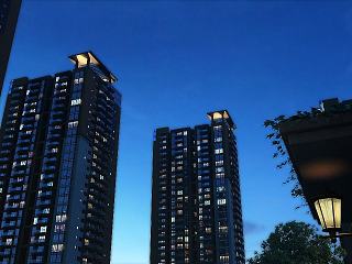 中式住宅楼模型