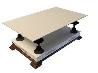 现代组合式茶几模型