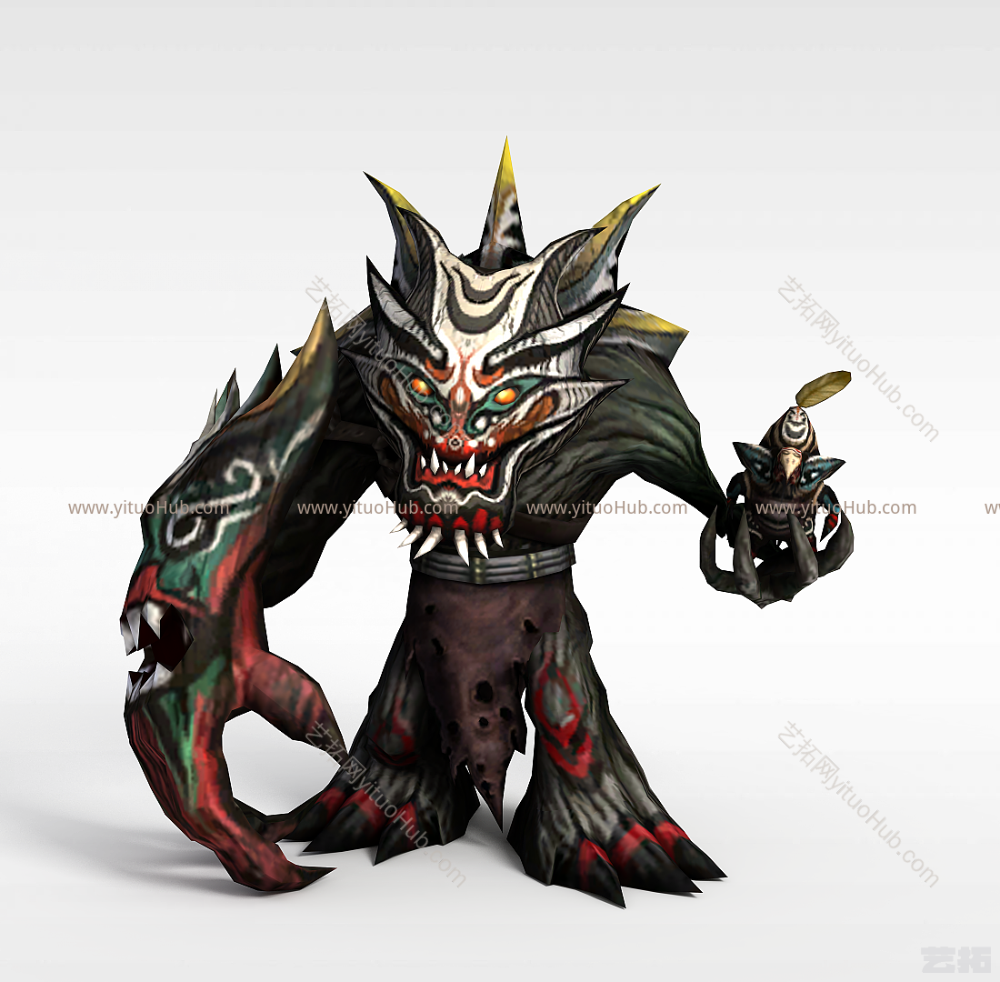 现代LOL茂凯扭曲树精模型