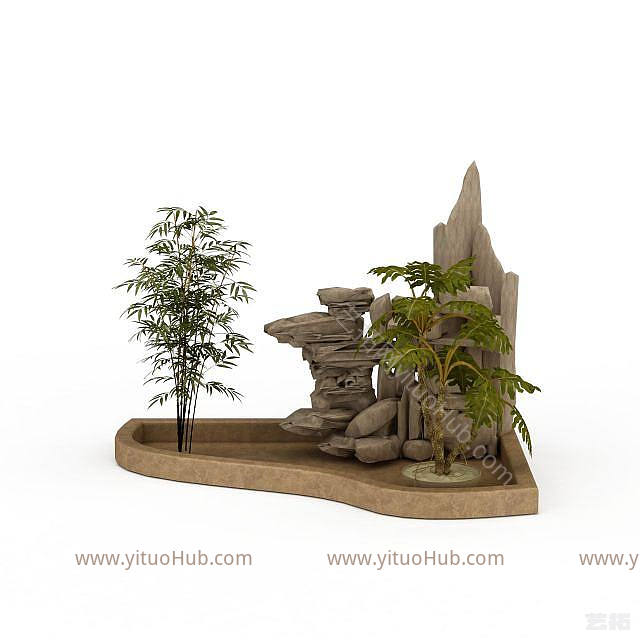 景观植物模型