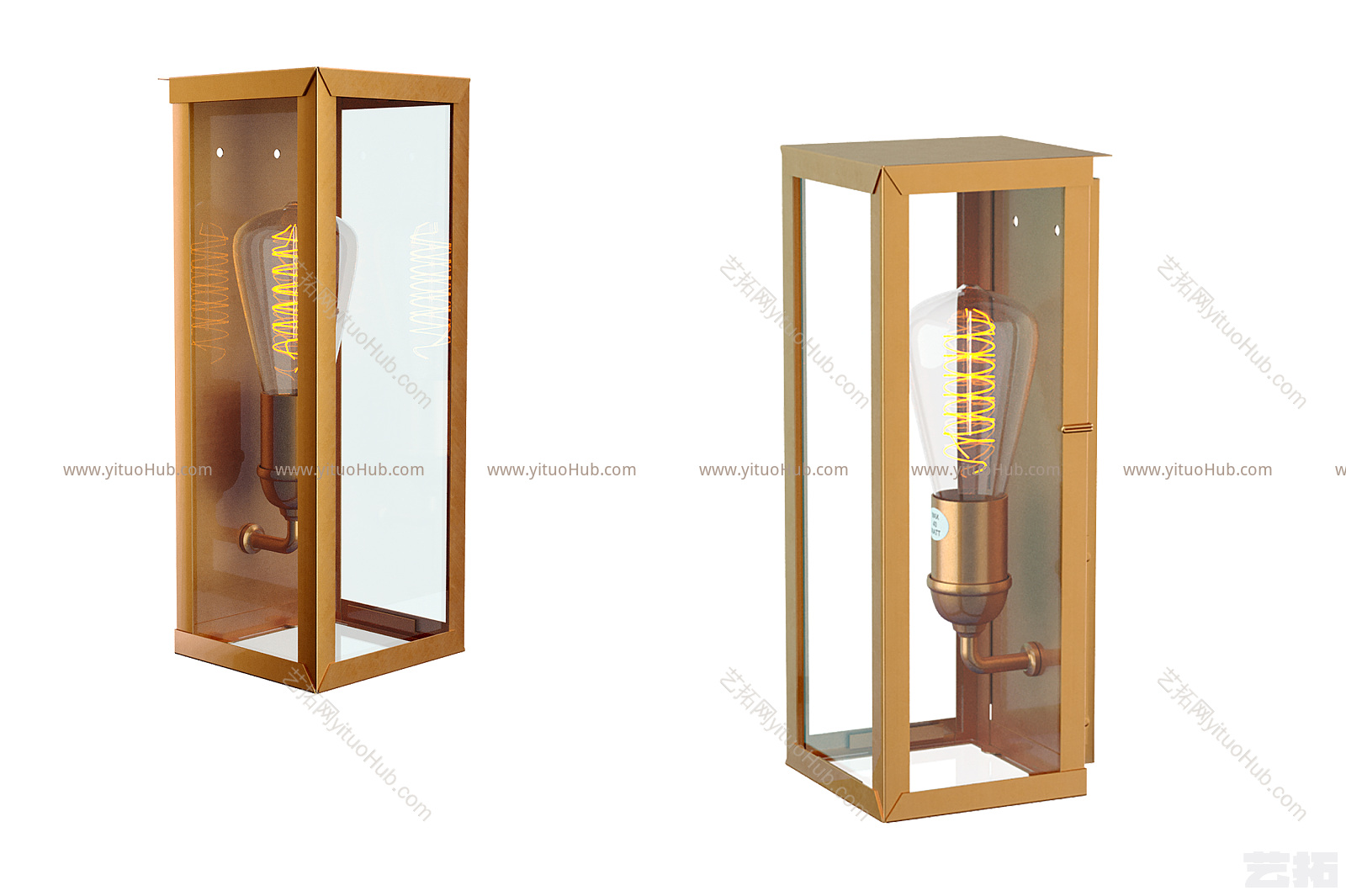 现代简约轻奢壁灯，壁灯，灯具，金属灯具，金属壁灯，灯泡