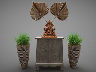 现代风格装饰模型