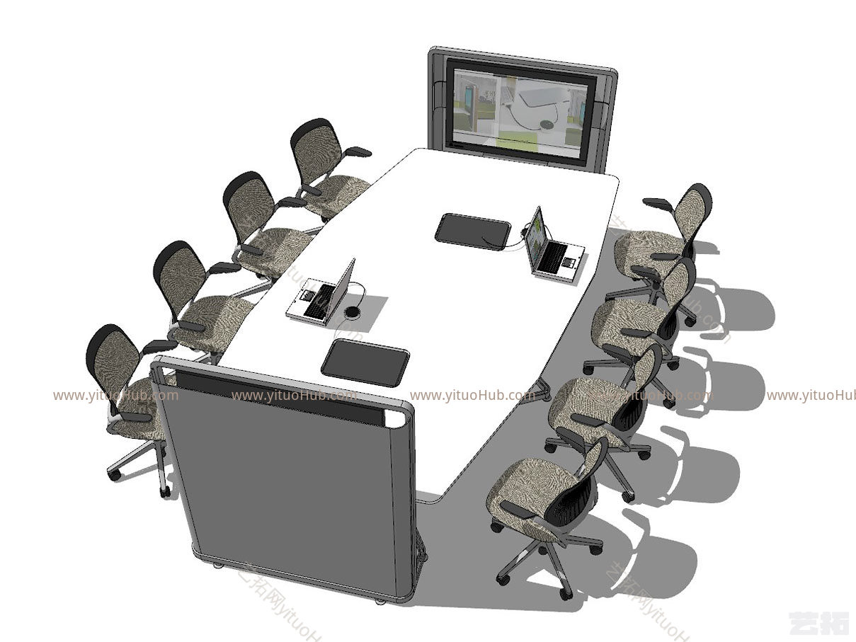 办公家具-会议室桌椅组合