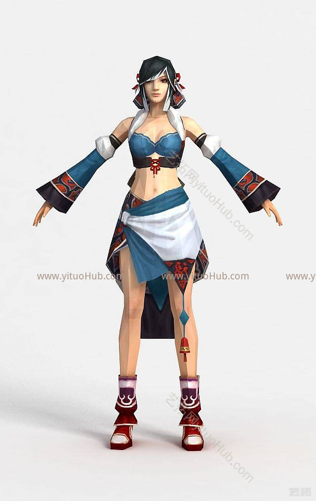 现代诛仙游戏天音寺合集模型