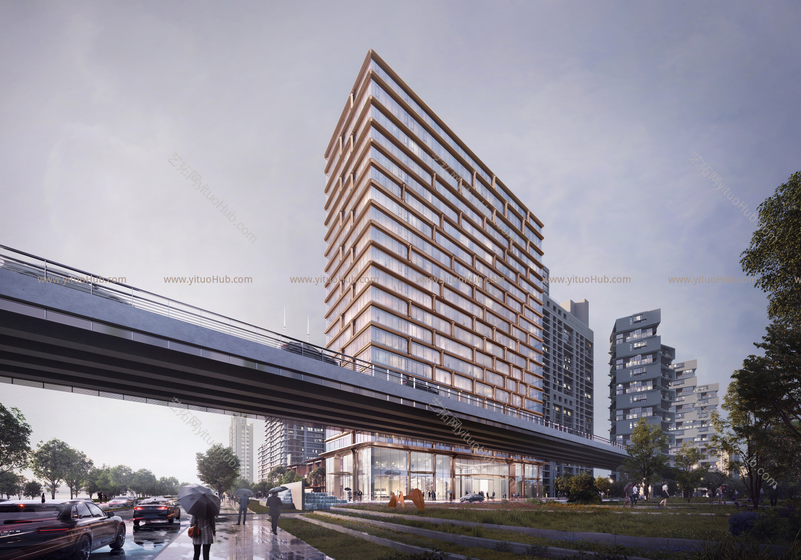现代小区建筑设计