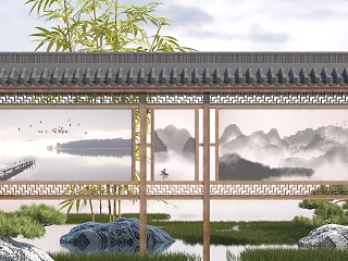 中式广告牌