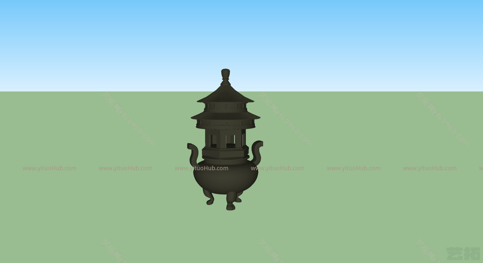 庙里的鼎