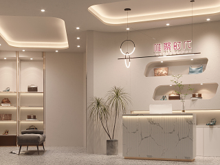 现代包包店铺