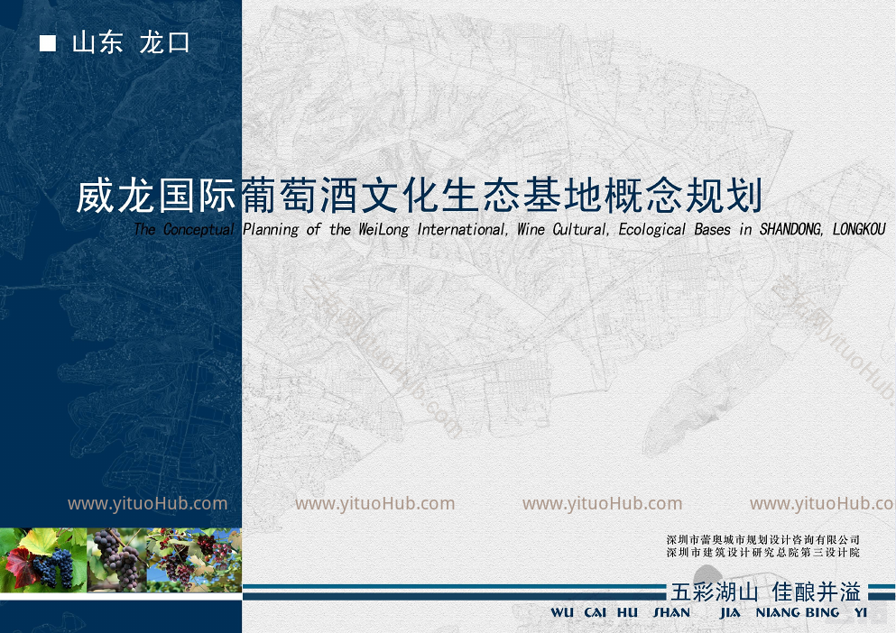 威龙国际葡萄酒文化生态基地概念规划