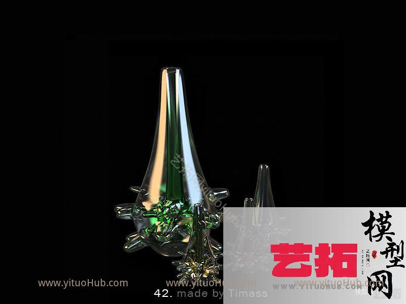 现代装饰品组合