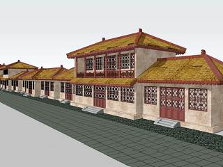 仿古商业街