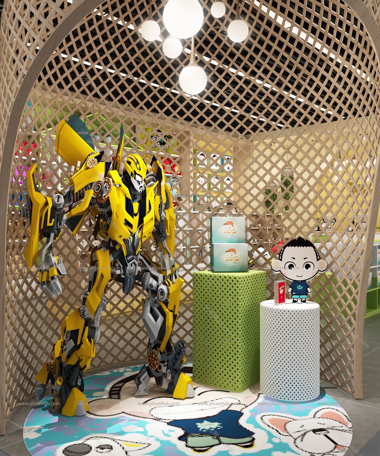 现代礼品店 专卖店 影院店 公仔