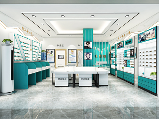 现代眼镜店