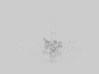 创意吊灯模型