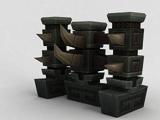 现代魔兽世界游戏道具模型