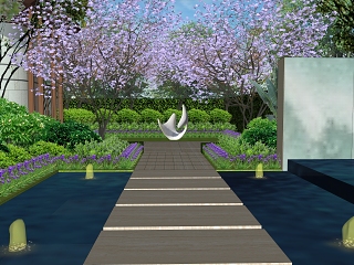 新中式居住区景观