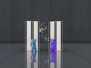 现代雕塑小品