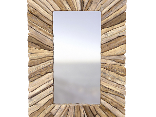 现代Driftwood mirror 镜子