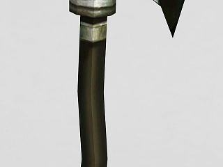 现代龙之谷斧头锤子武器模型
