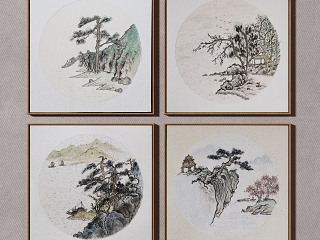 新中式装饰画