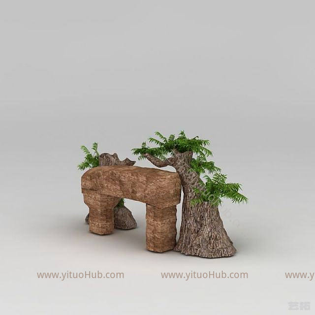 生态园树门模型