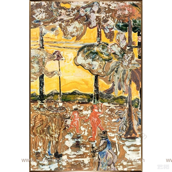 欧式新古典抽象装饰画油画贴图下载 3d贴图下载 (11)