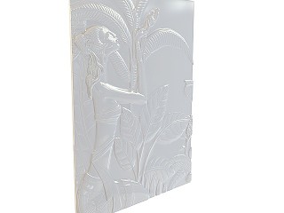 现代浮雕模型
