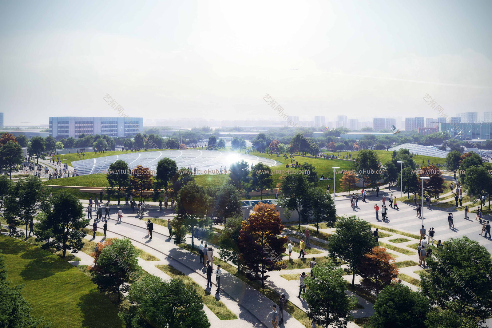 青岛市李沧区政府市民广场