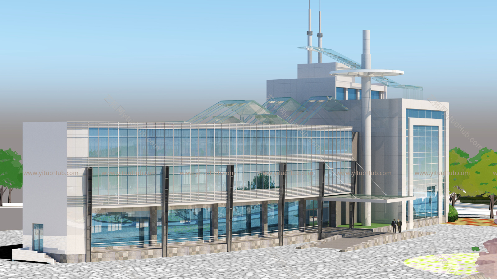 现代办公建筑