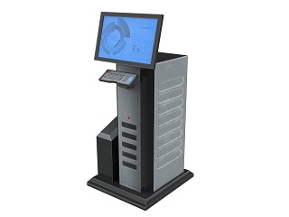 现代科技电脑模型