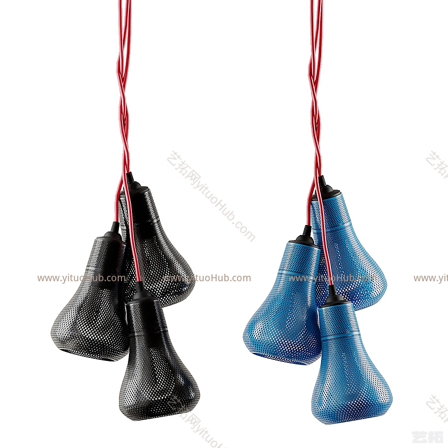 现代Plumen 枝形吊灯