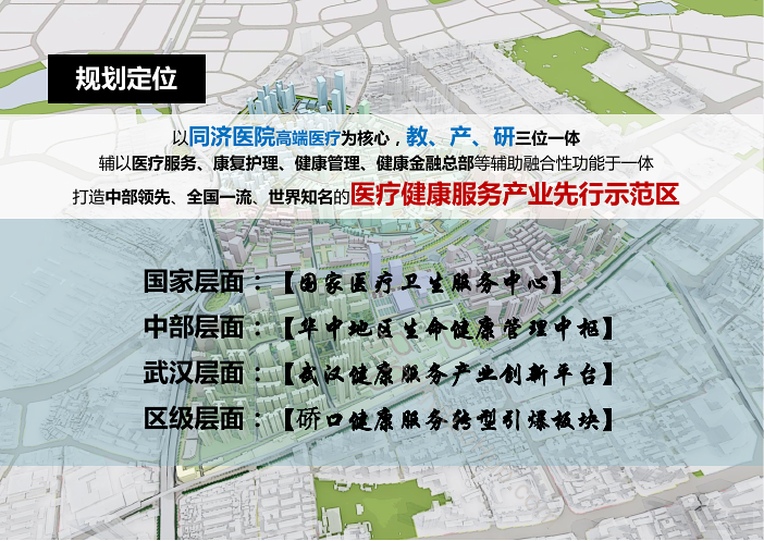 武汉环同济健康城产业空间及更新改造规划