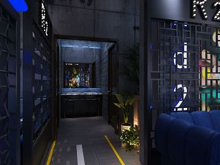 工业风酒吧