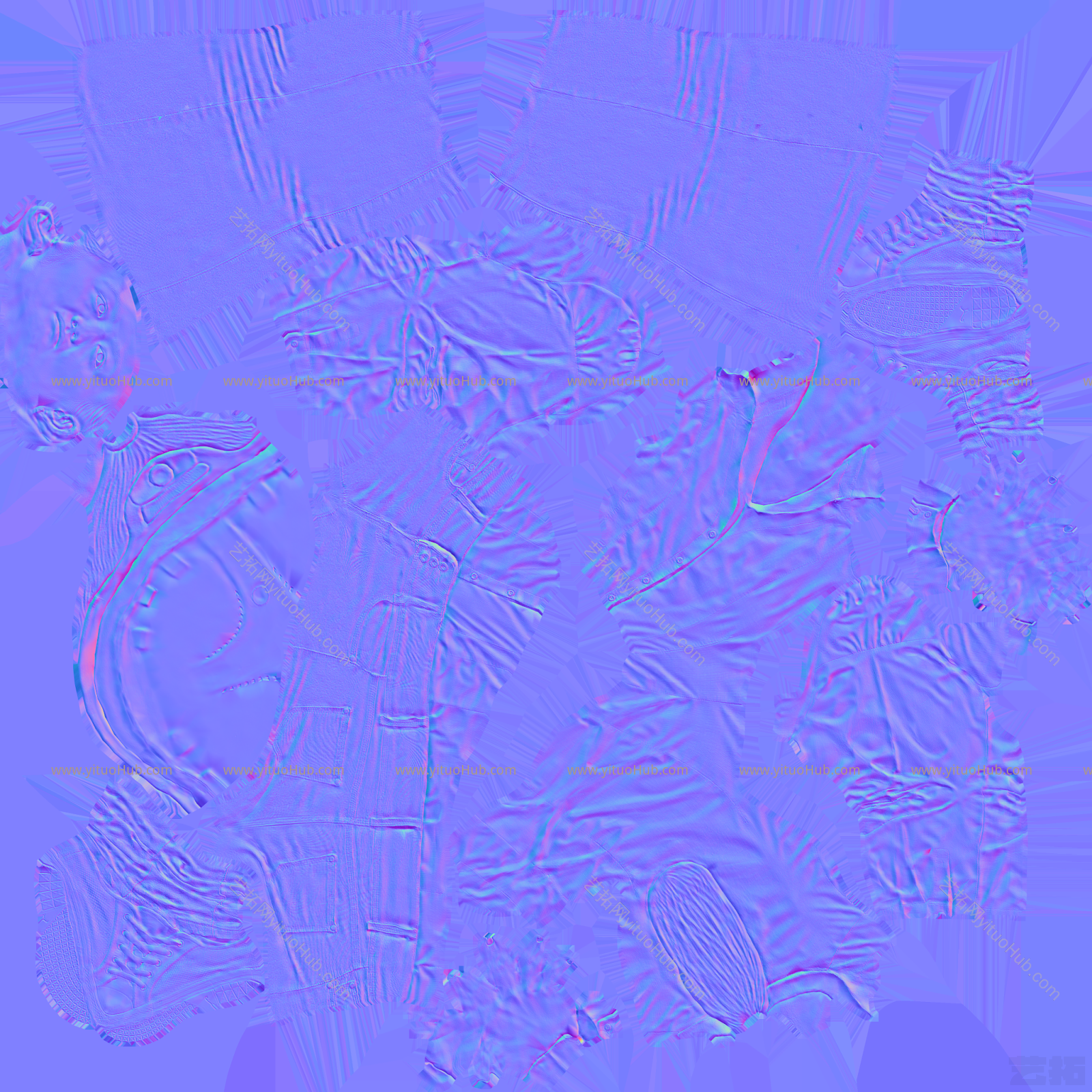 建筑工模型