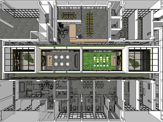 现代LOFT工厂办公空间