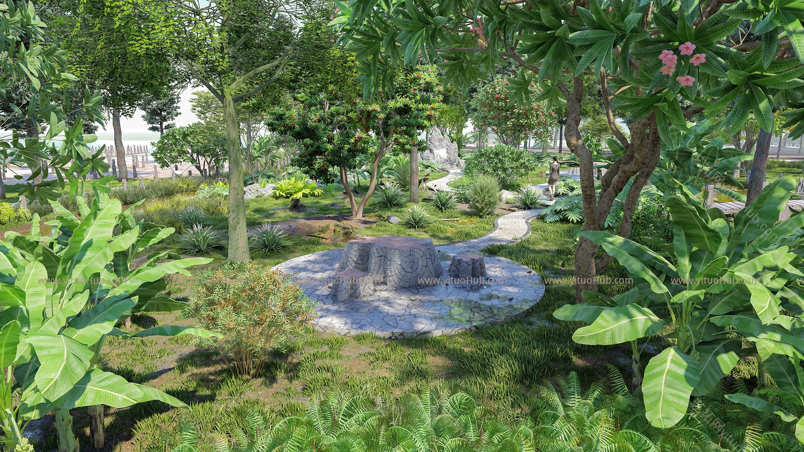 现代湿地公园景观设计