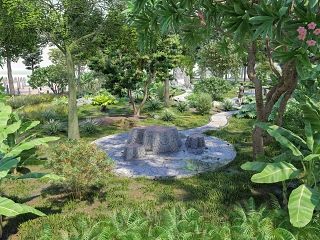现代湿地公园景观设计