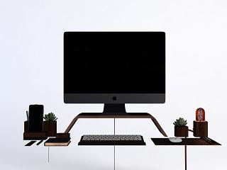 现代电脑音箱模型