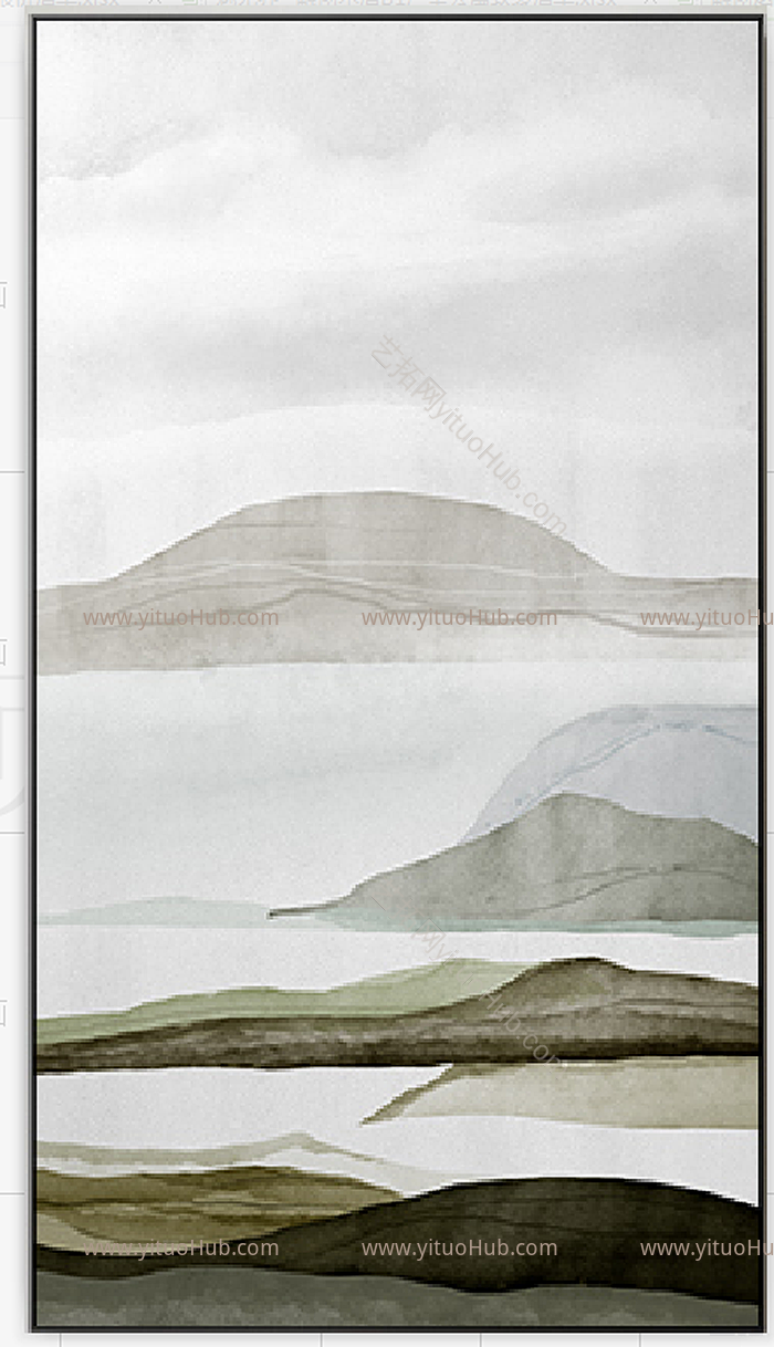 现代后现代抽象装饰画 (4)