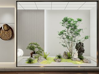 景观，小品，植物，造景