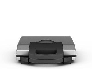 现代灰色轻便工具箱模型