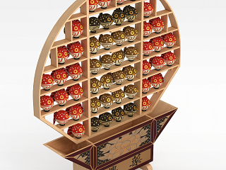 现代货架模型