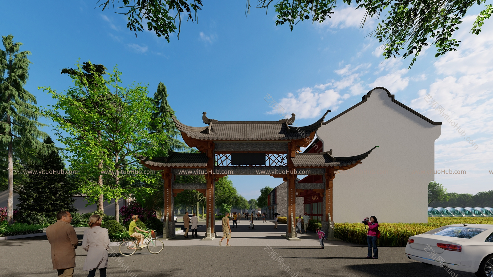 都江堰胥家镇乡村旅游景观设计